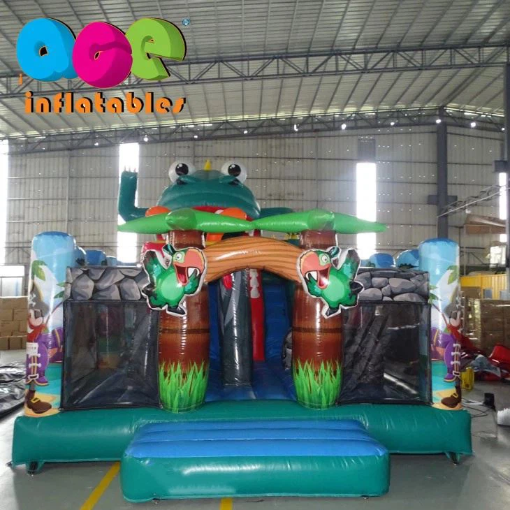 PIPA Tag Crocodile Themed Inflatable Obstacles Courses